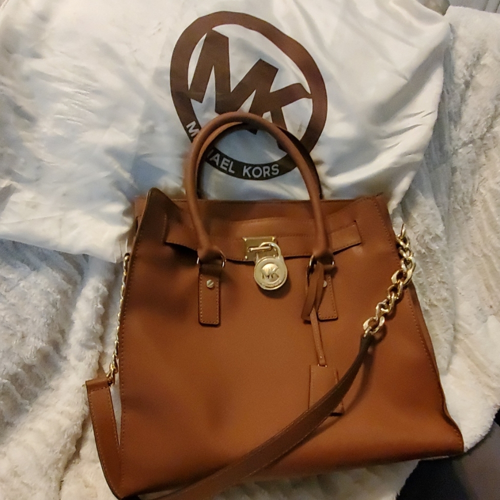 Michael Kors N/S Hamilton bag in saffiano leather